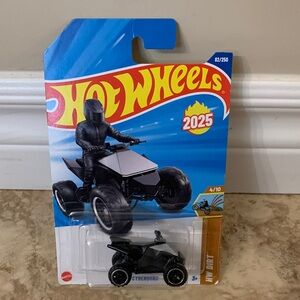 Hot Wheels Tesla Cyberquad Black HW Dirt 2025 82/250 or 4/10 HYW31 NEW